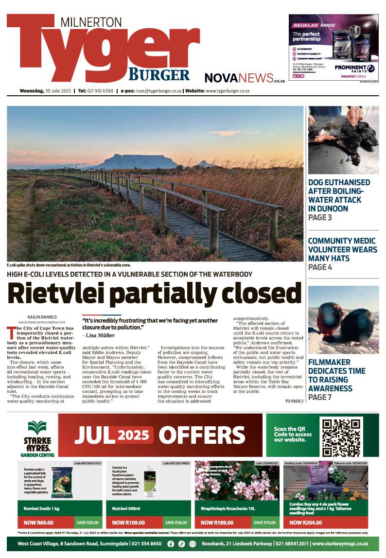 TygerBurger Milnerton E-Edition 30 July 2025