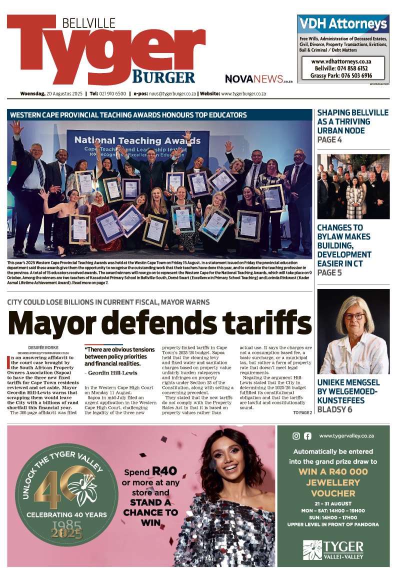 TygerBurger Bellville E-Edition 20 Augustus 2025