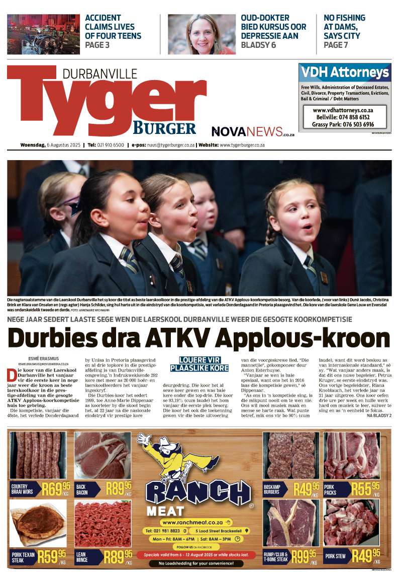 TygerBurger Durbanville E-Editions 6 August 2025