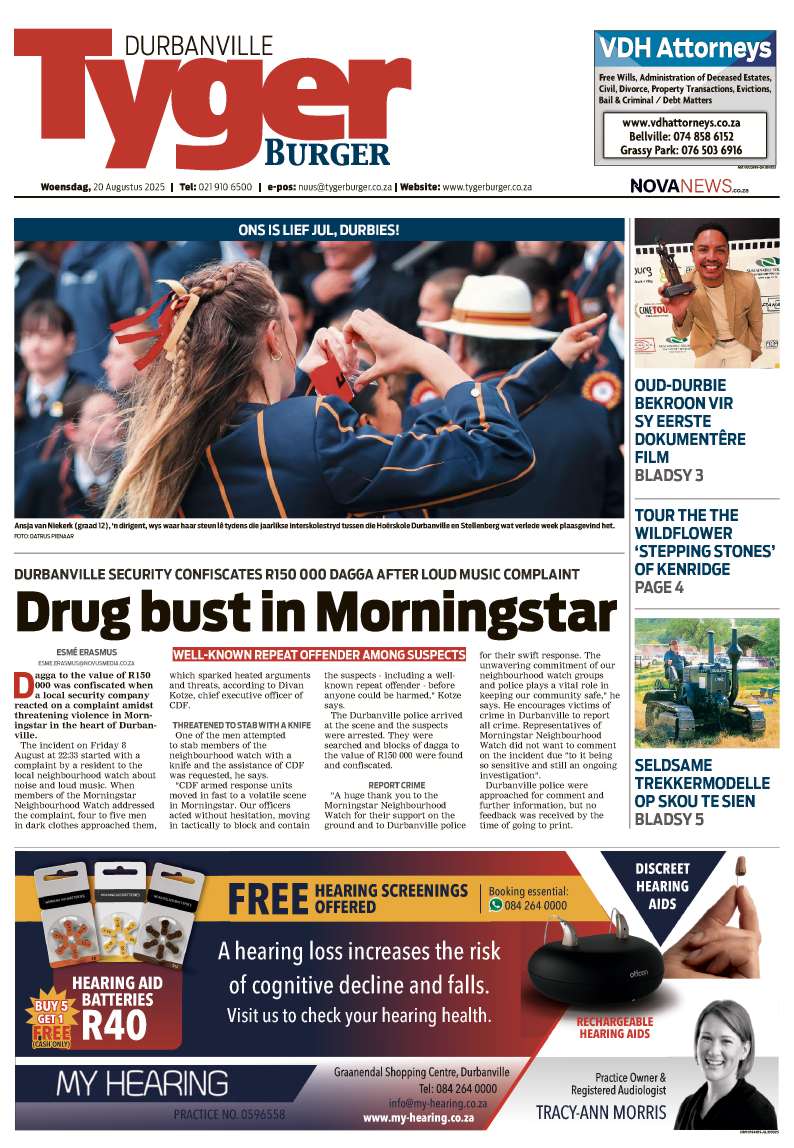 TygerBurger Durbanville E-Edition 20 Augustus 2025