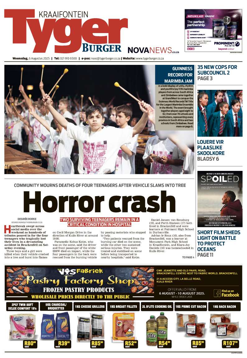 TygerBurger Kraaifontein E-Edition 6 August 2025