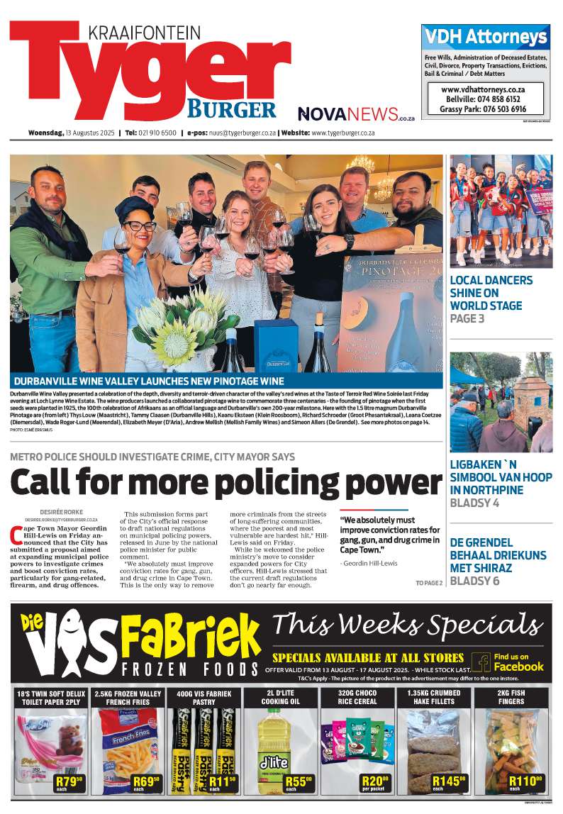 TygerBurger Kraaifontein E-Edition 13 August 2025