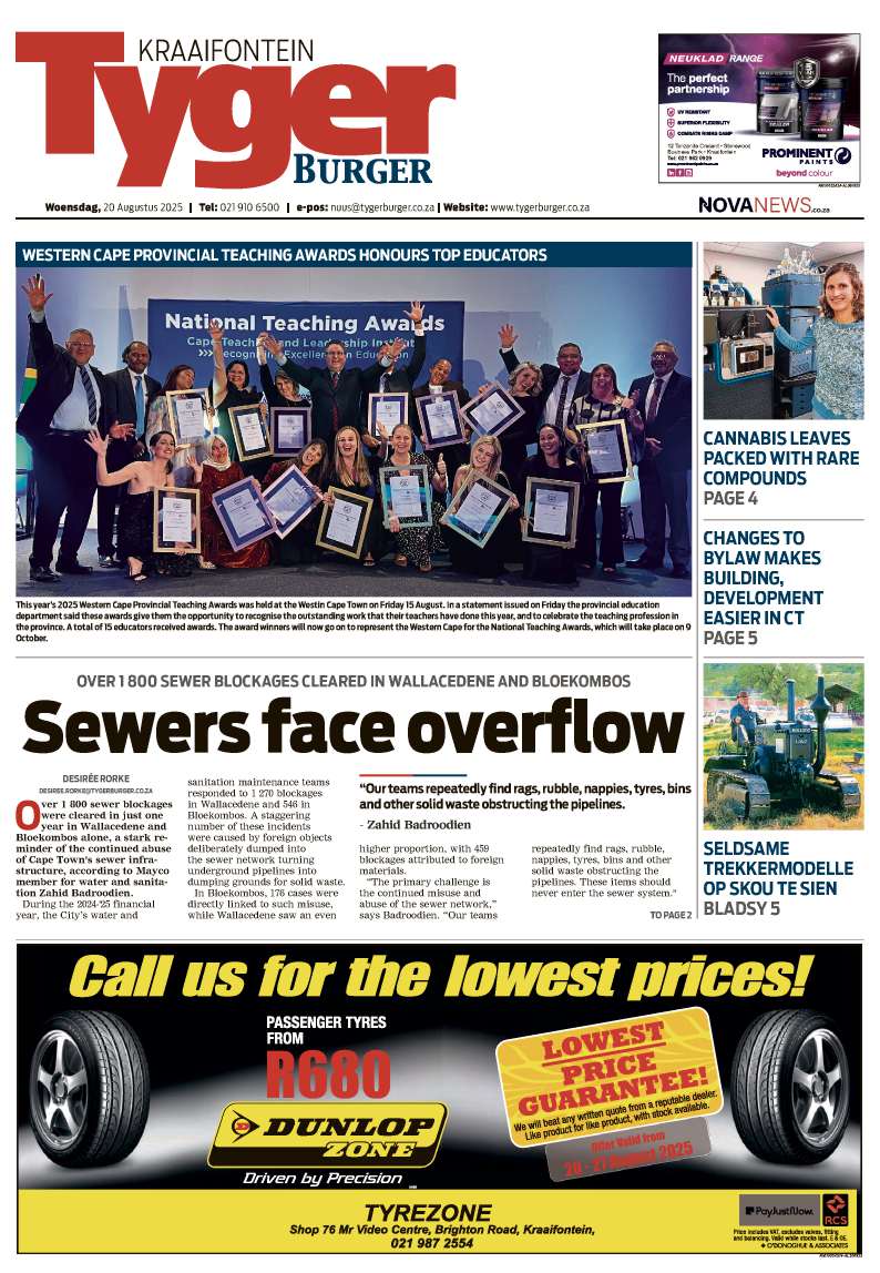 TygerBurger Kraaifontein E-Edition 20 Augustus 2025