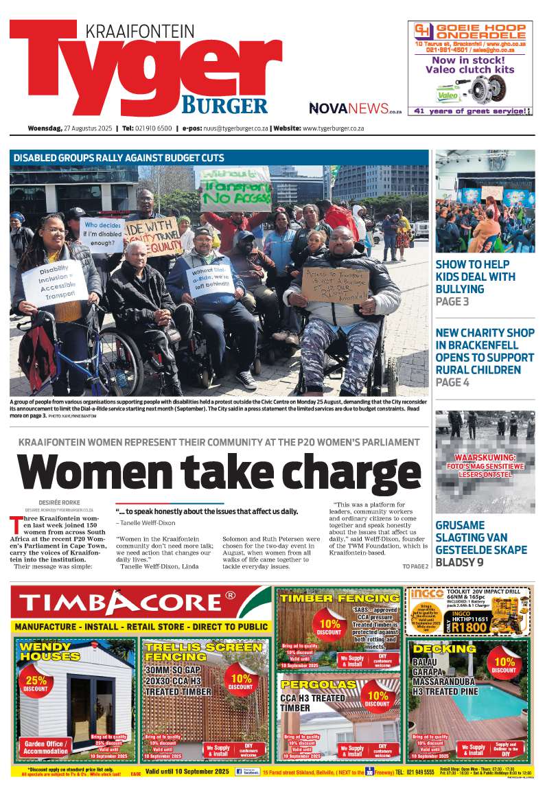 TygerBurger Kraaifontein E-Edition 27 Augustus 2025