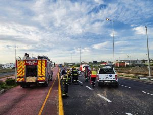 Second crash in a week on R27 and Marine Drive