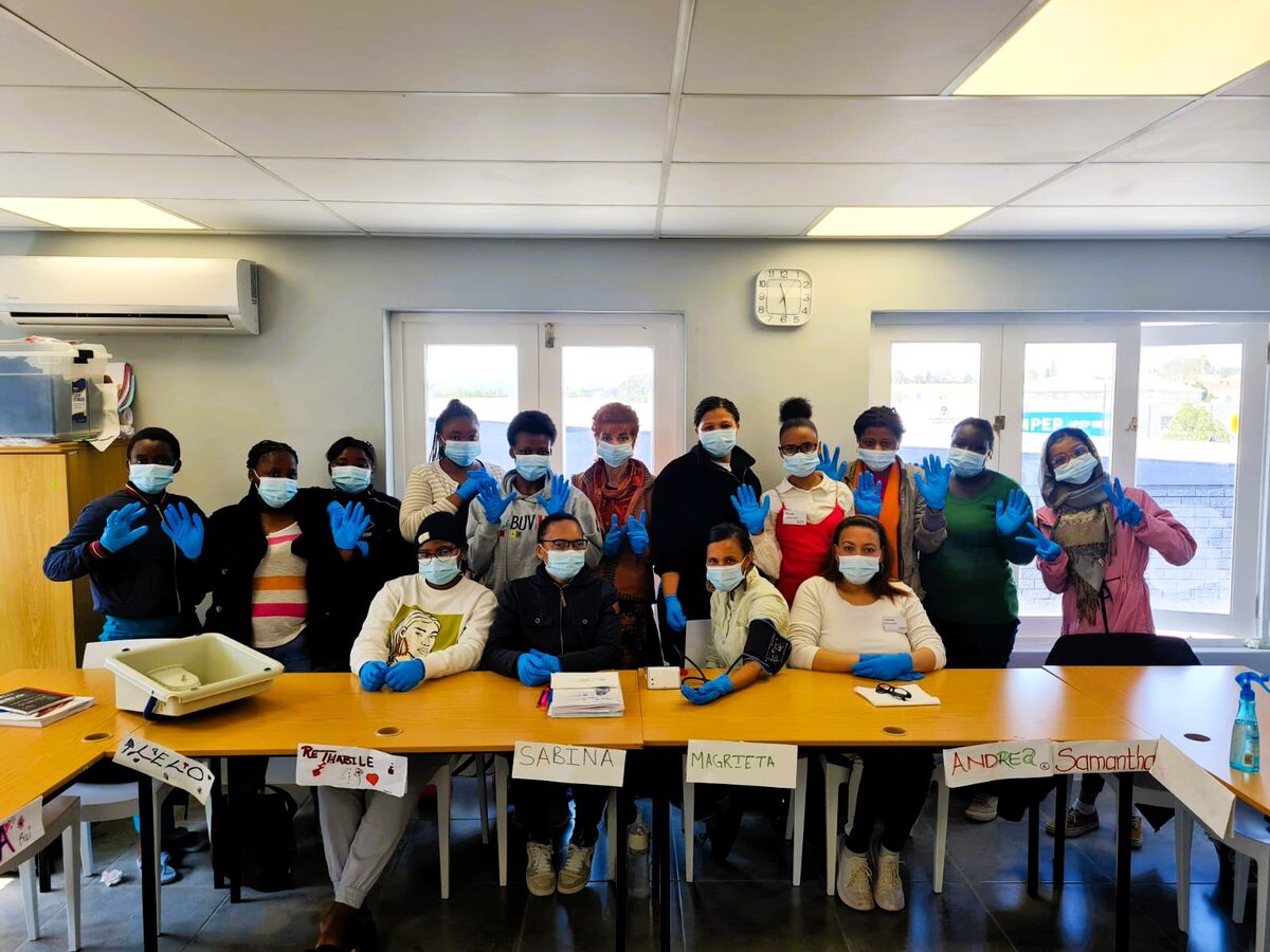 The frail care class in the new Durbanville FCD Skills Centre.