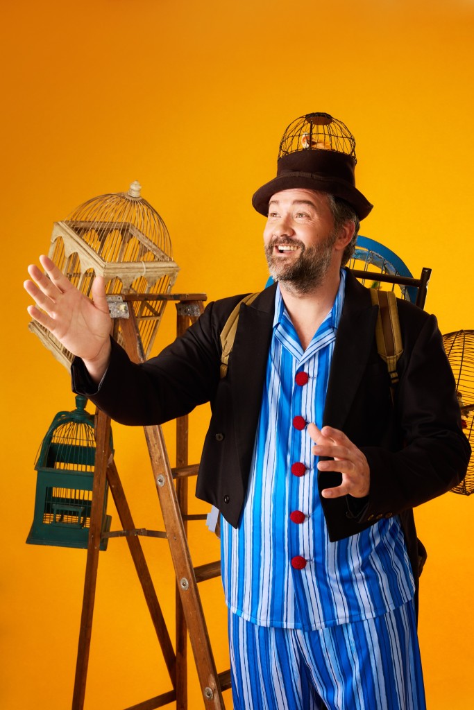 Riaan Hunter as Papageno in Cape Town opera's The Magic Flute. PHOTO: Mark Dobson