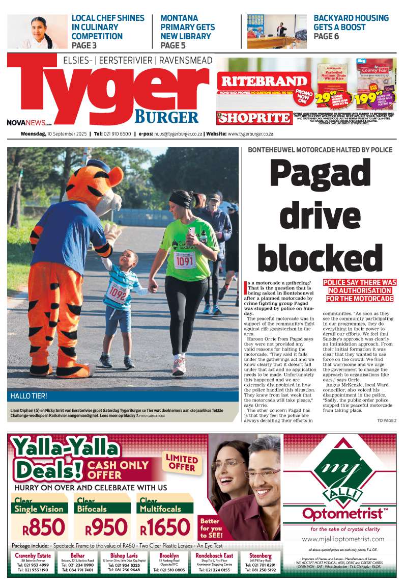 TygerBurger Eersterivier | Elsies | Ravensmead E-Edition 10 September 2025