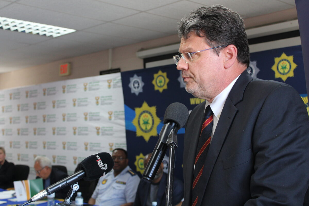 Deputy Minister of Justice and Constitutional Development Andries Nel addresses some of the public's questions.