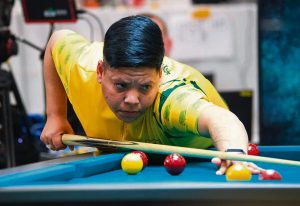 SA’s Ladies Masters Pool champion has won again at the IEPF world championships