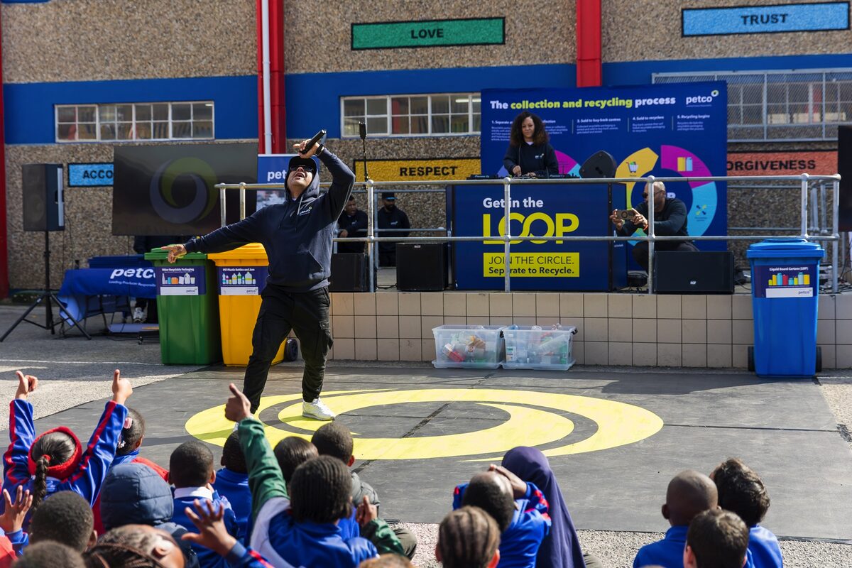 GrandMaster Ready D performs at Wavecrest Primary School in Woodlands.