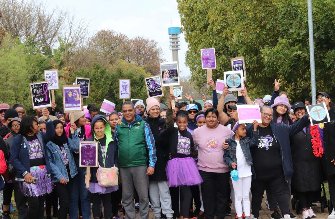 Join the annual lupus walk on Saturday 25 October at Kraaifontein Rugby Club