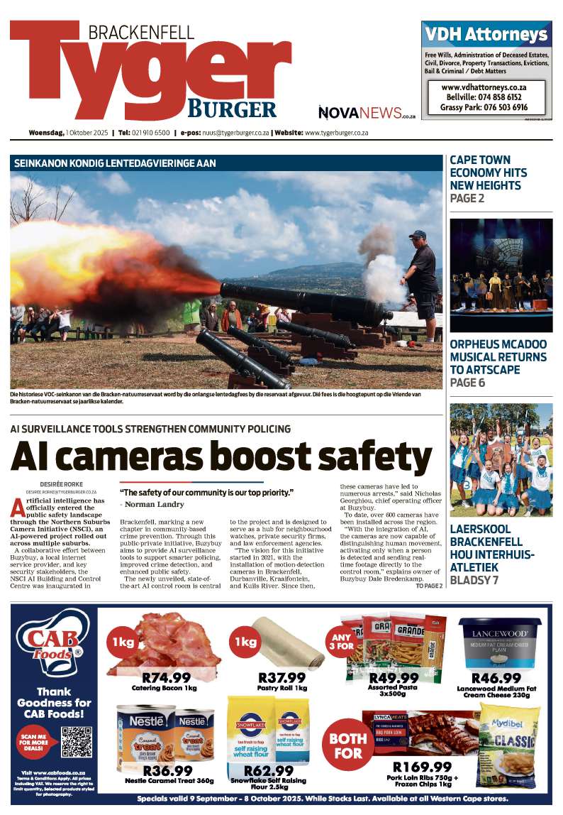 TygerBurger Brackenfell E-Edition 1 October 2025