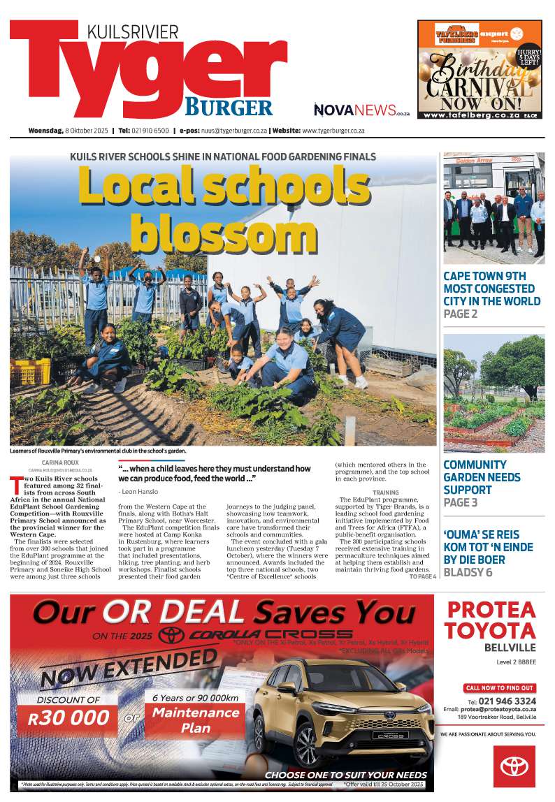 TygerBurger Kuilsrivier E-Edition 8 Oktober 2025