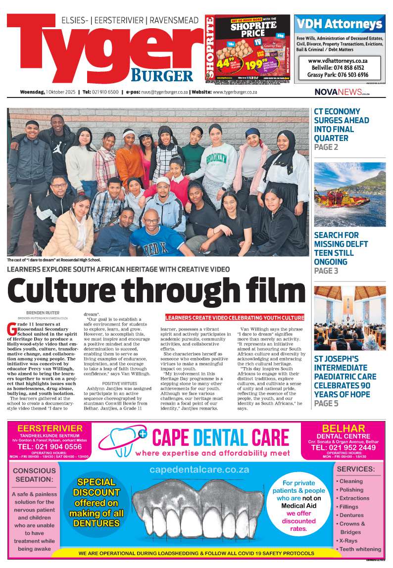 TygerBurger Eersterivier | Ravensmead | Elsies| E-Edition 1 Oktober 2025