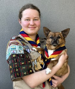 Durbanville scout helps furry friends to achieve Springbok Award