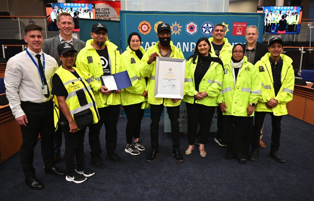 The Courage in Action Award went to the Boundaries Neighbourhood Watch in Retreat.