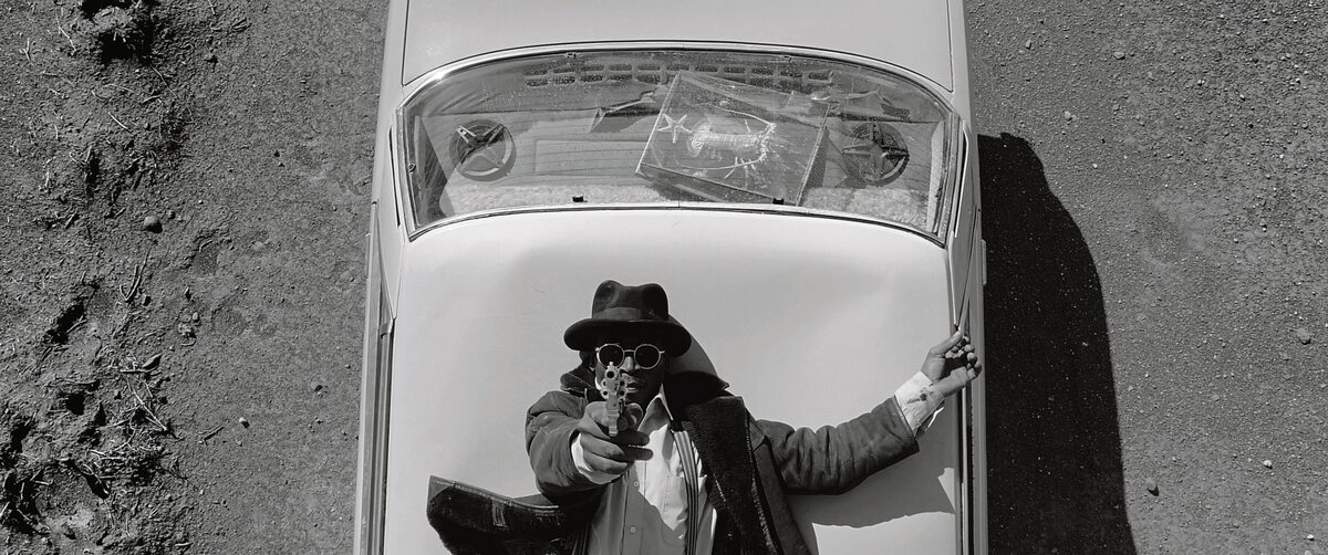 A scene from "Thus Spake Zolani' an experimental thriller.
