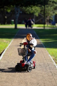 Money raised for mobility scooter