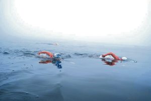 Historic first as two skins swimmers conquer the Cape Triple Crown