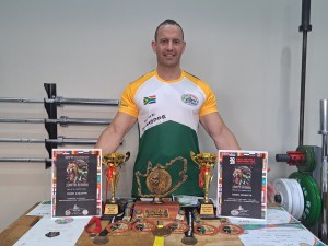 Local athlete shines with gold wins at Durban powerlifting competition