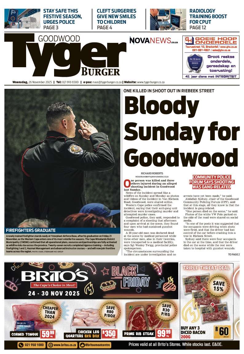 TygerBurger | Goodwood | E-Edition | 26 November 2025