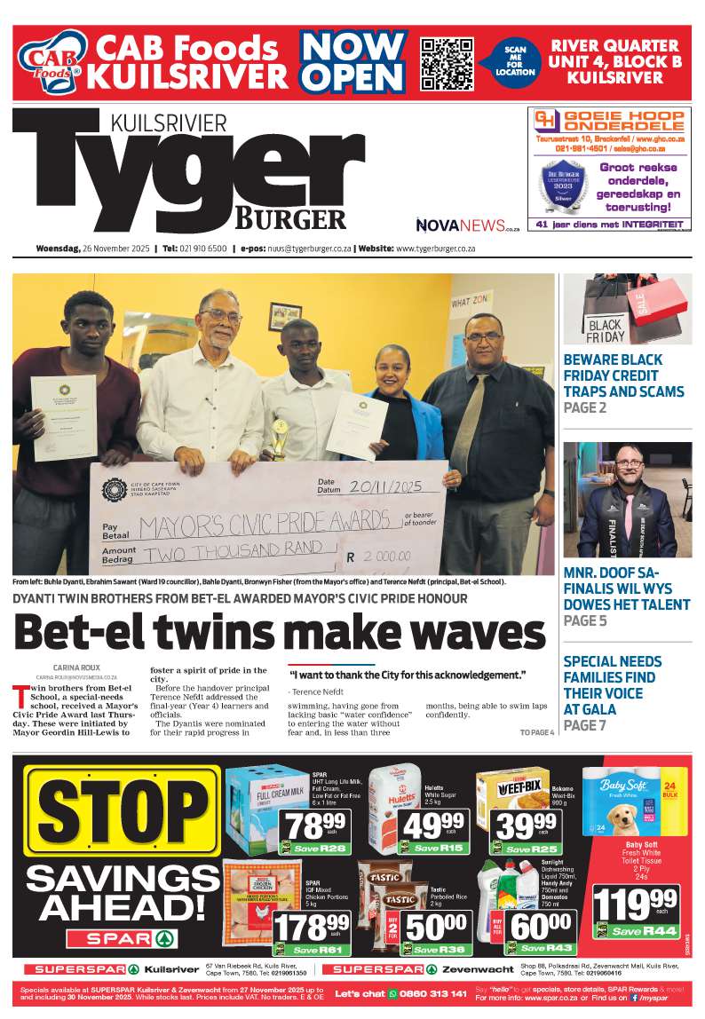 TygerBurger | Kuilsrivier | E-Edition | 26 November 2025