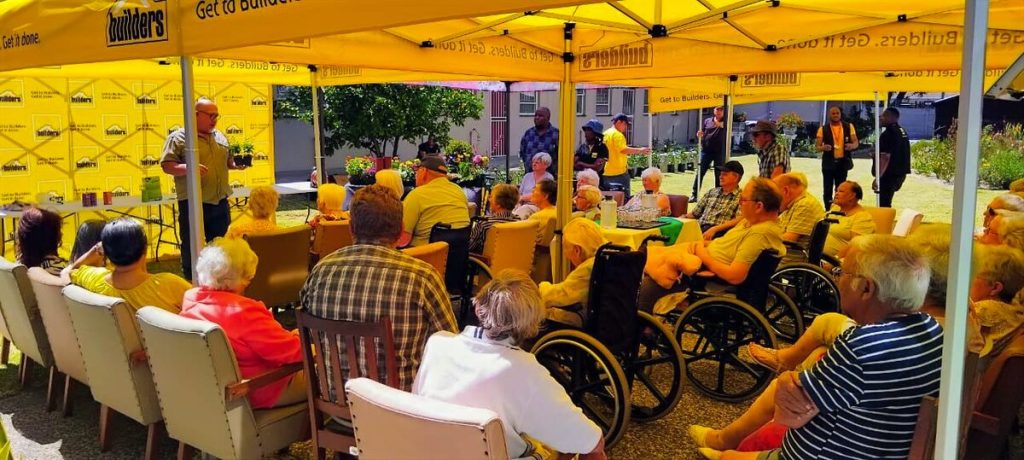 Foto van inwoners en gaste