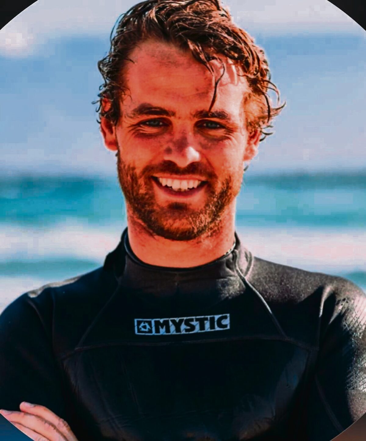 Kite surfer Graham Howes (38).