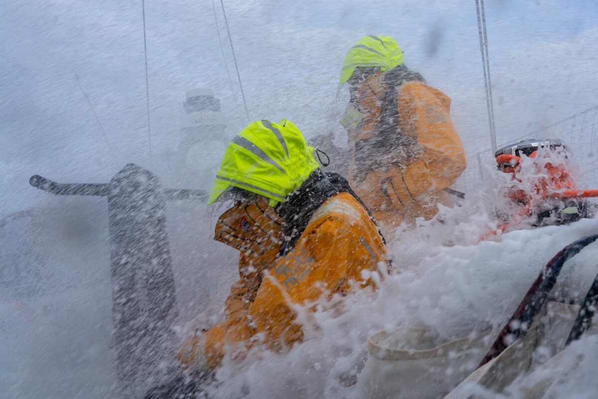 Conditions faced on Stage 3, the Musto South Atlantic Challenge