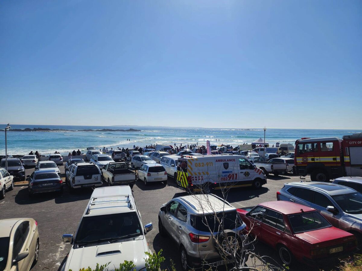 Every second counted at Small Bay as lifeguards rushed into action to rescue a drowning swimmer.