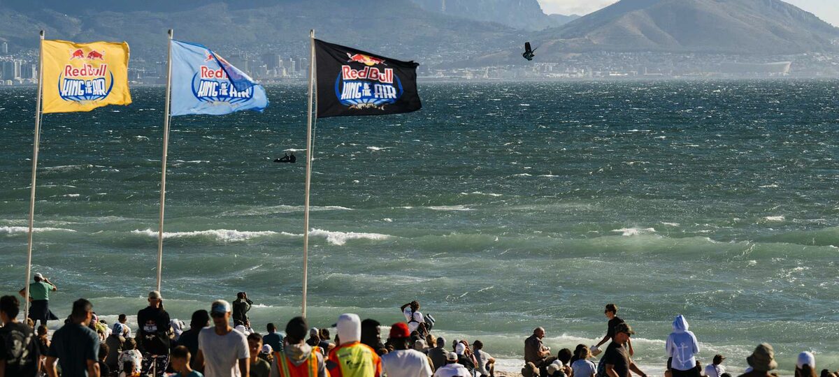Riders took the waves at last year's Red Bull King of the Air. Photo: Red Bull Content Pool.
