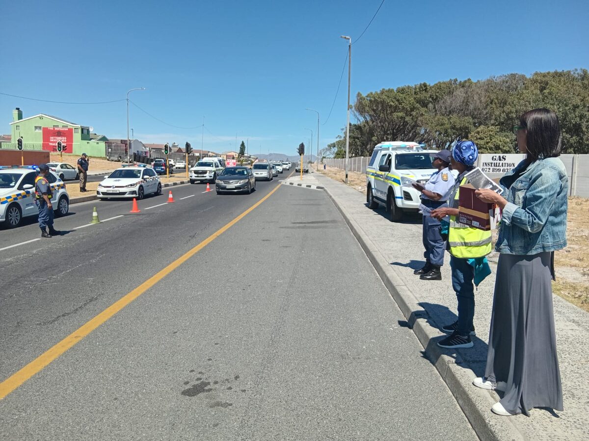 Several motorists were pulled over and their vehicles checked for illegal activiity.
