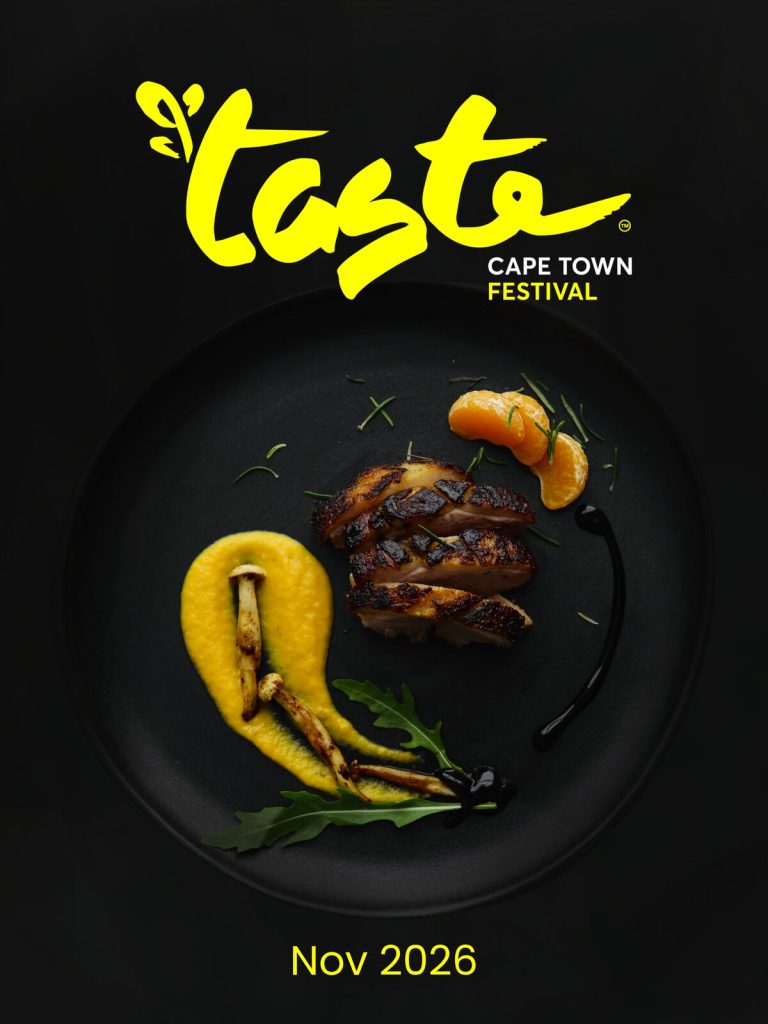 Poster for the Taste Festival Cape Town
