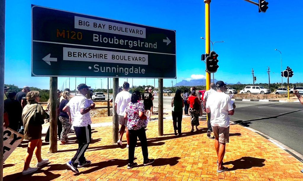 Blaauwberg protesters call for suspension and redrafting of LSDF.