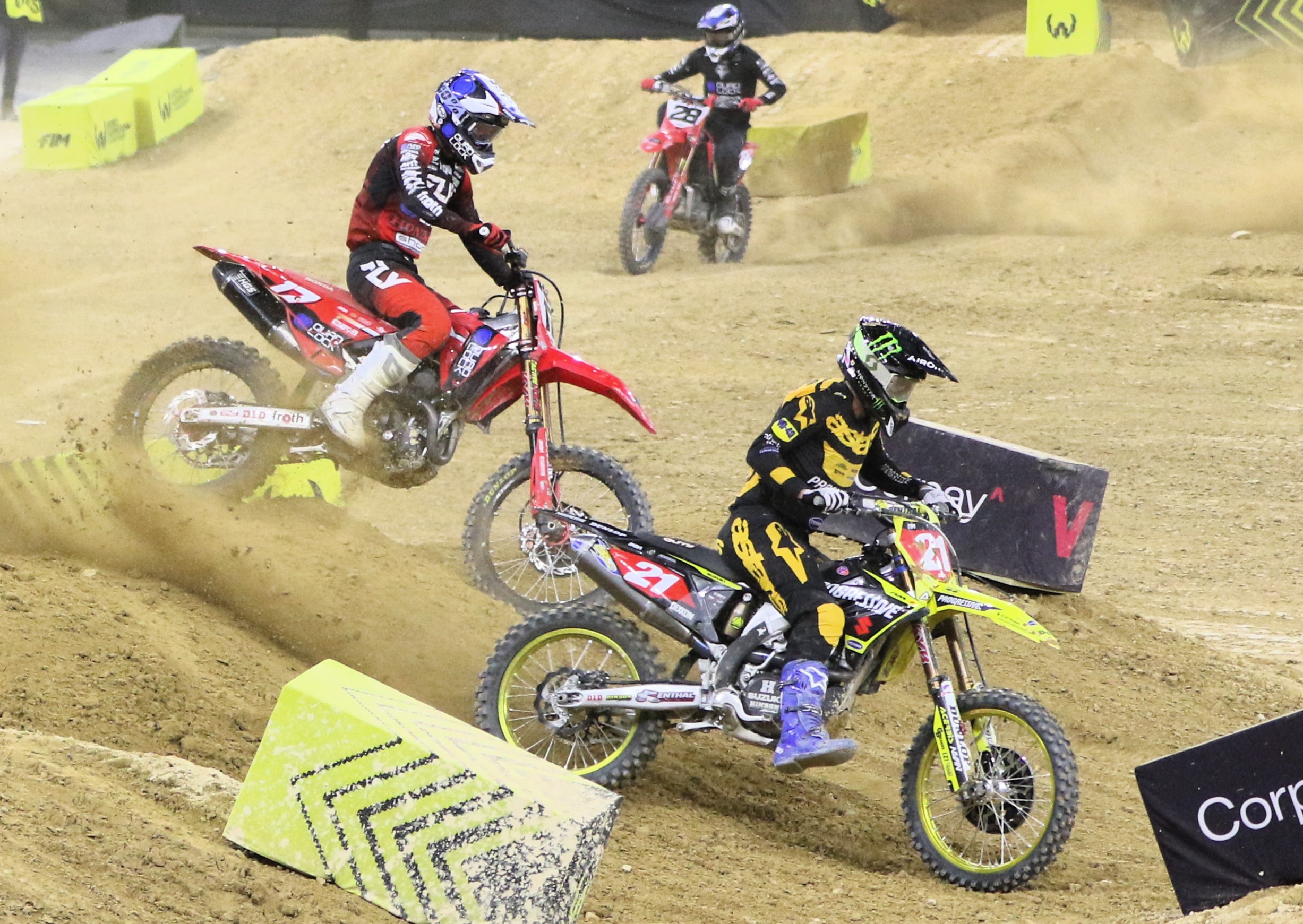 SX1 World Supercross action