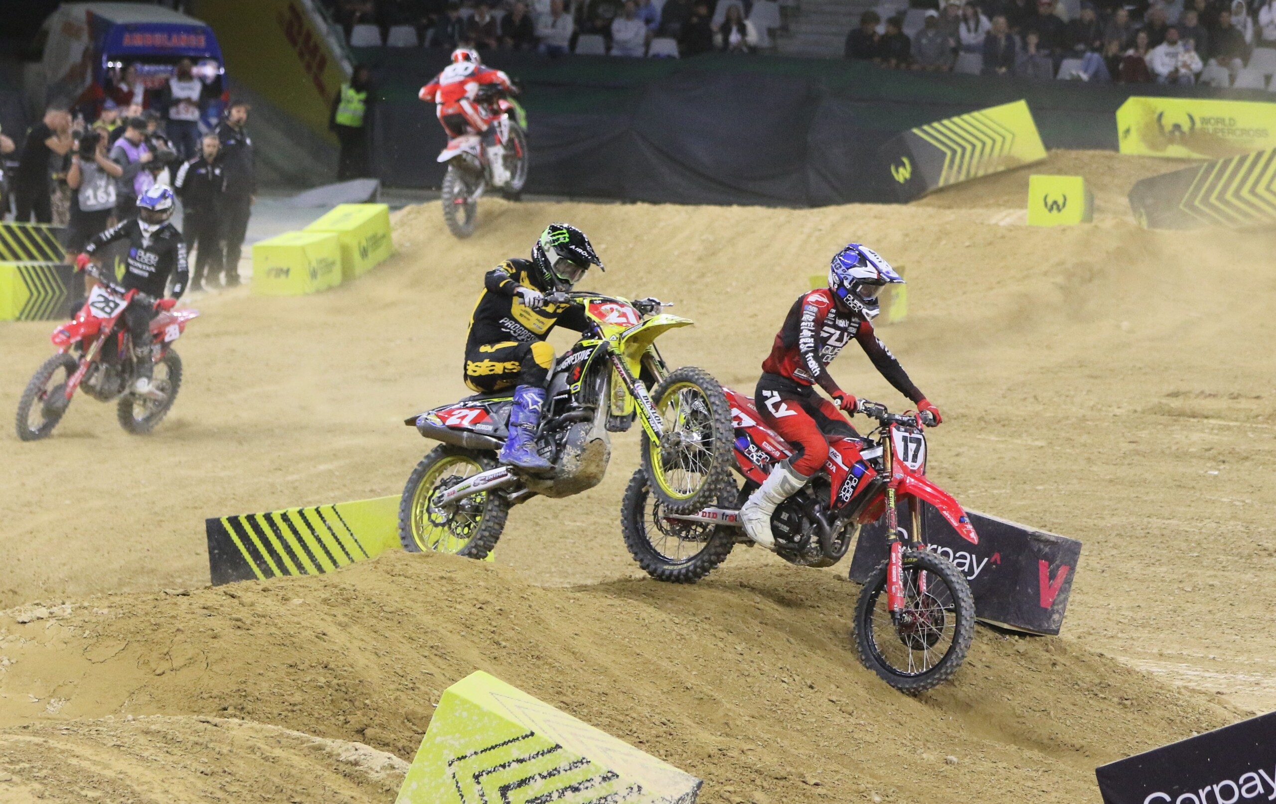 SX1 World Supercross action