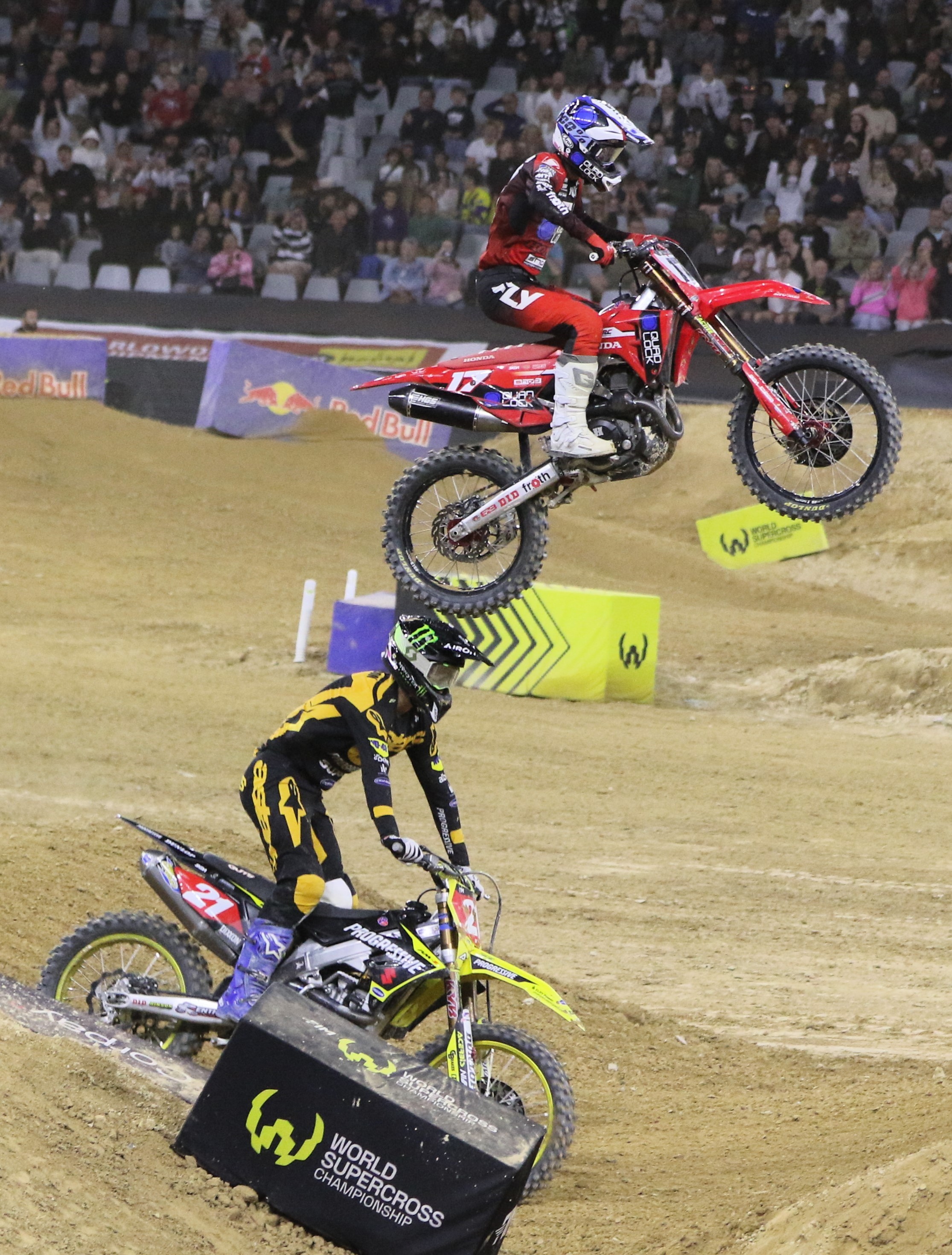 SX1 World Supercross action