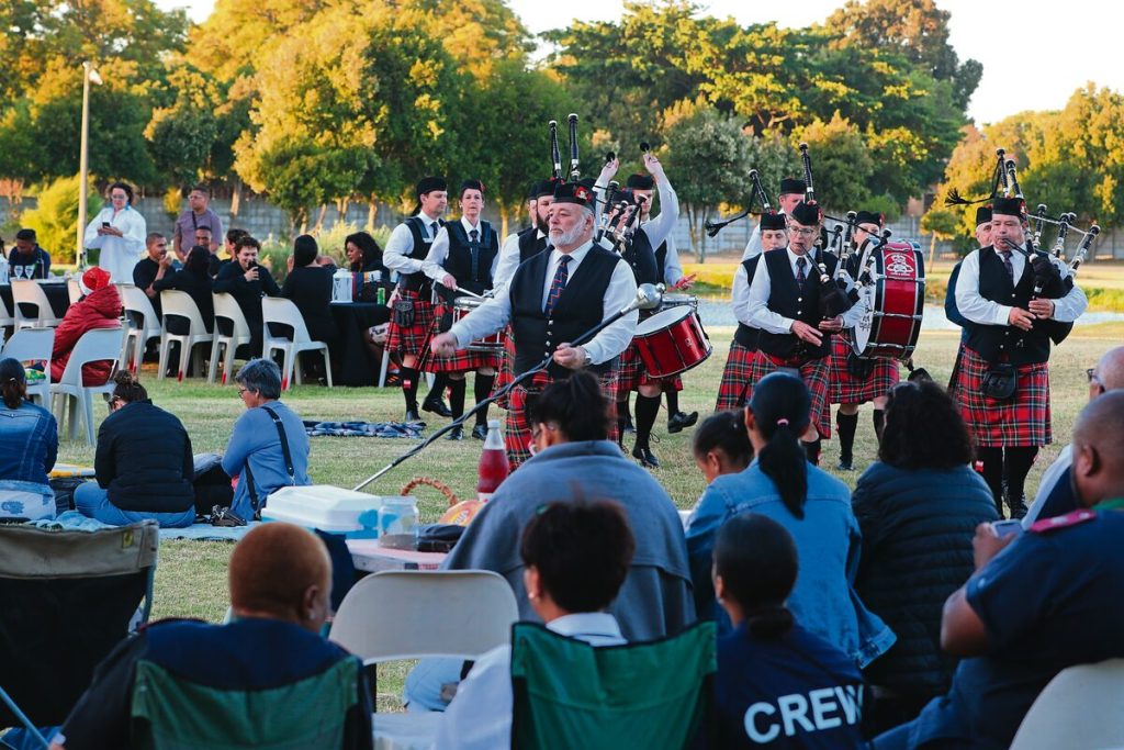 Nelson Mandela Artillery Pipes and Drums