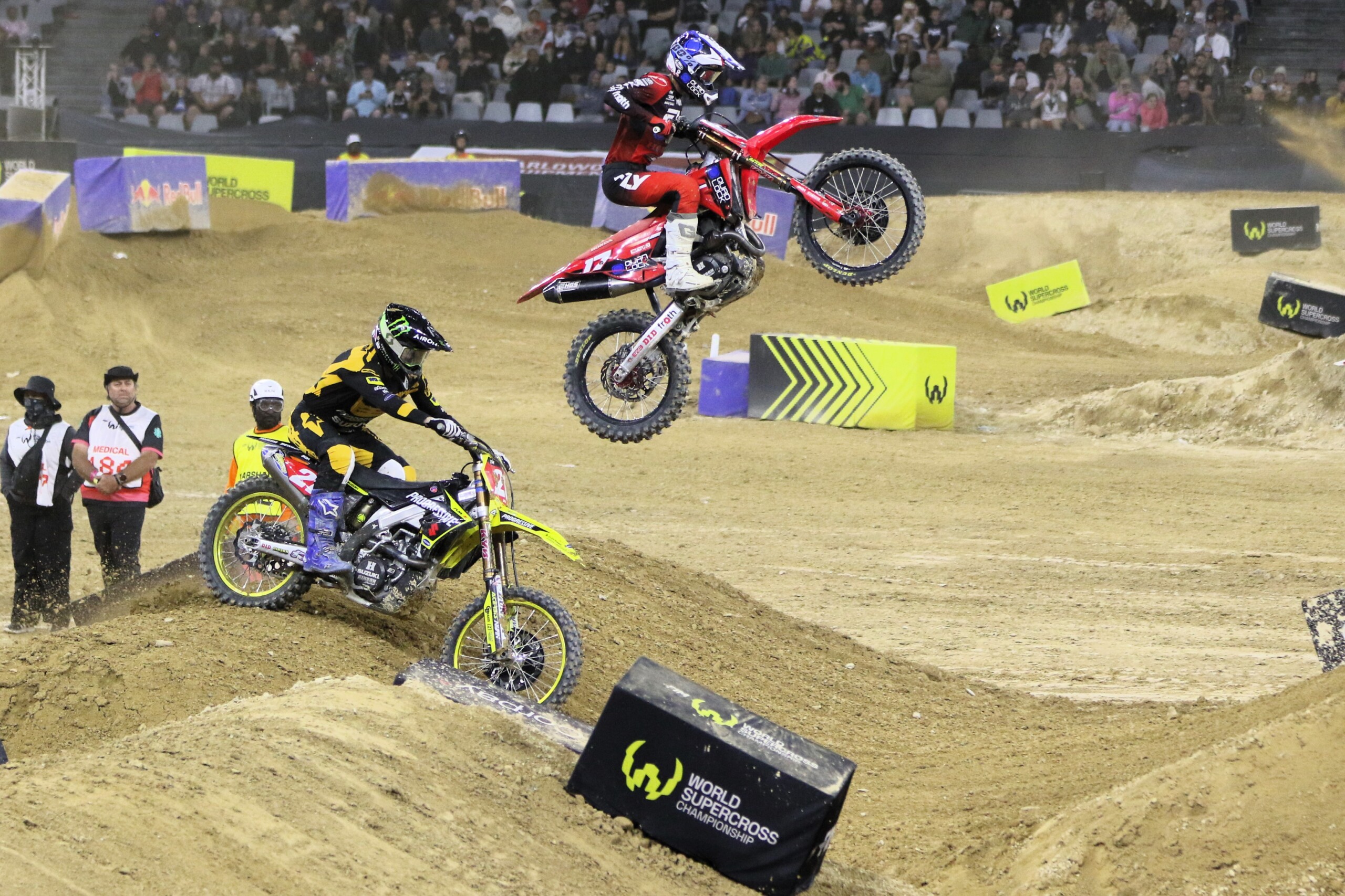 World Supercross SX1 action Cape Town Photo: Carina Roux
