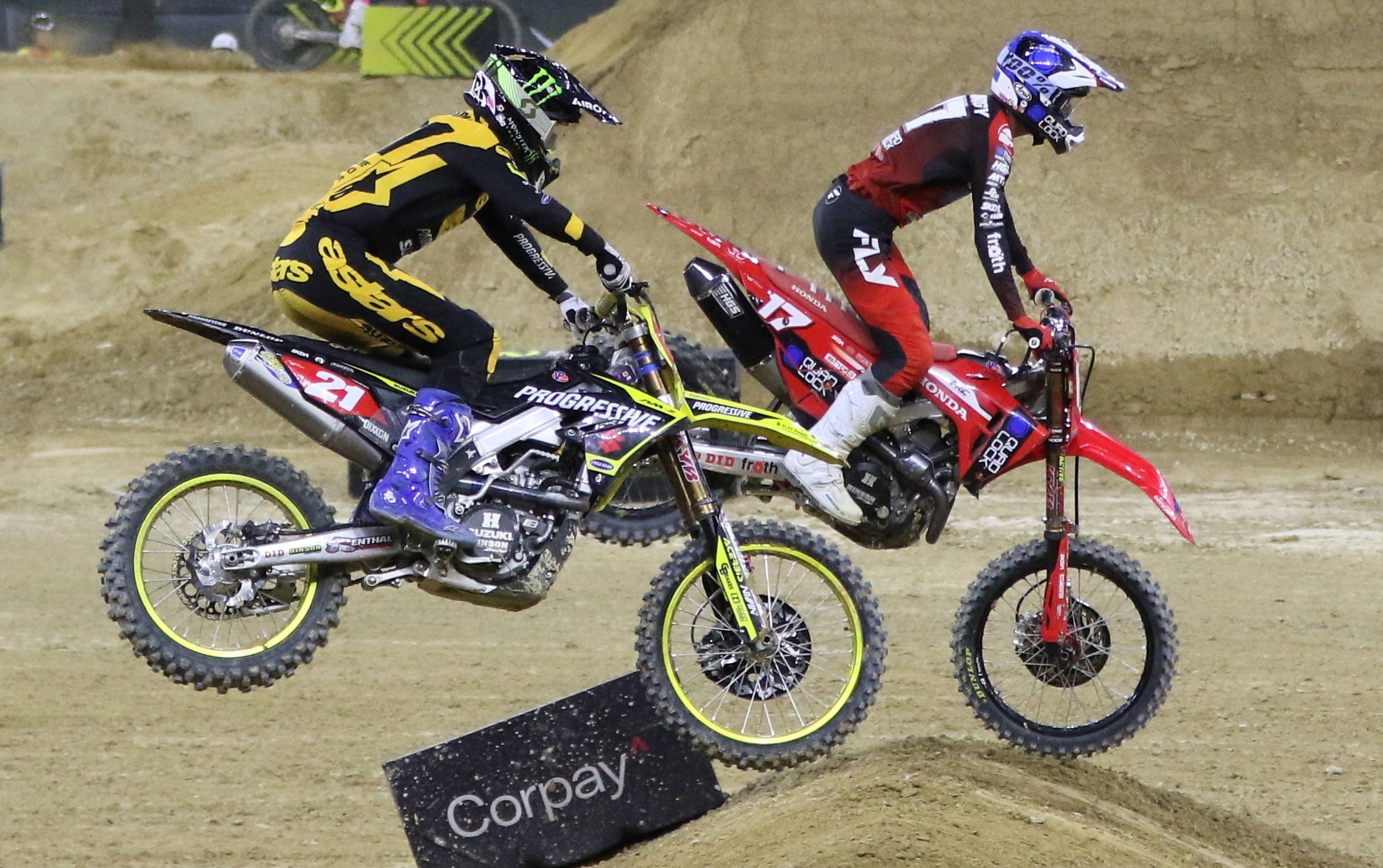 World Supercross SX1 action Cape Town Photo: Carina Roux