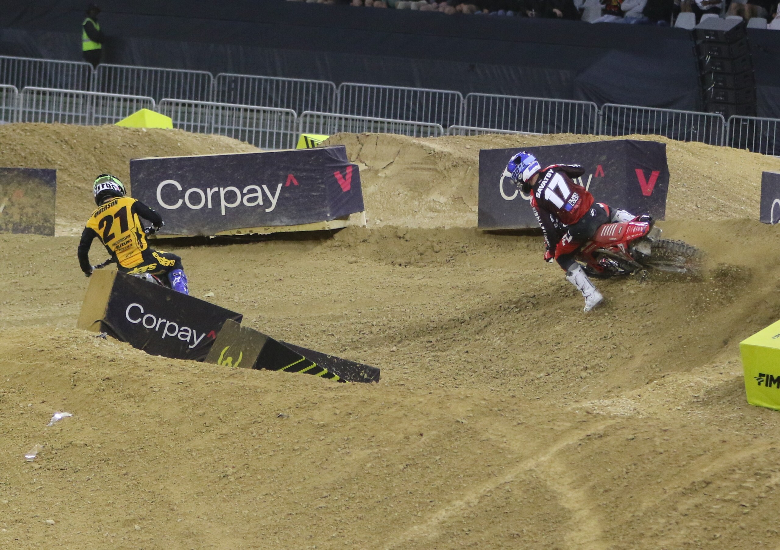 World Supercross SX1 action Cape Town Photo: Carina Roux