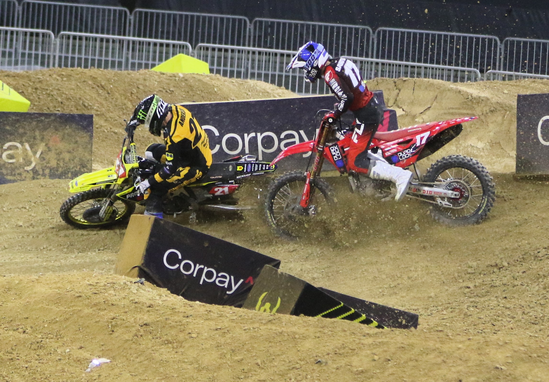 World Supercross SX1 action Cape Town Photo: Carina Roux