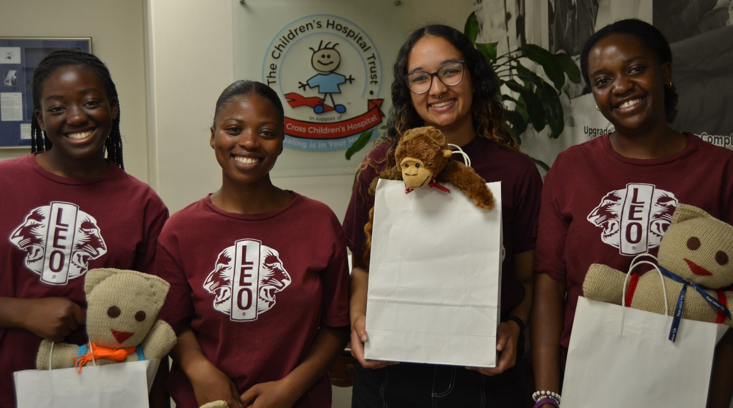 The Brackenfell Leo Club has continued in its commitment to supporting young cancer warriors.