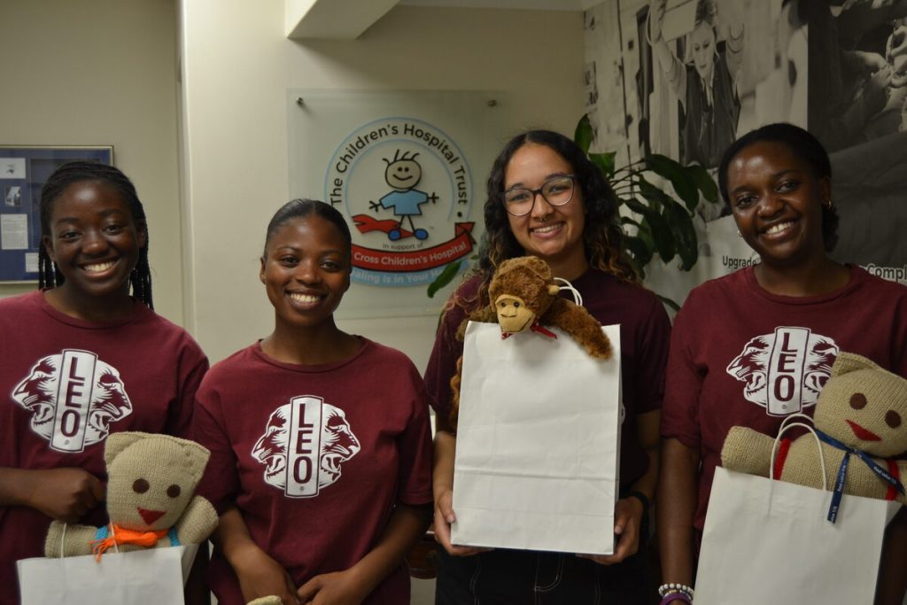 Leos in picture are Amy Kandimiri, Emihle Damba, Amy Cloete and Angella Kandimiri