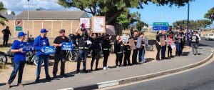 Groups gather in Edgemead to take a stand against gender-based violence