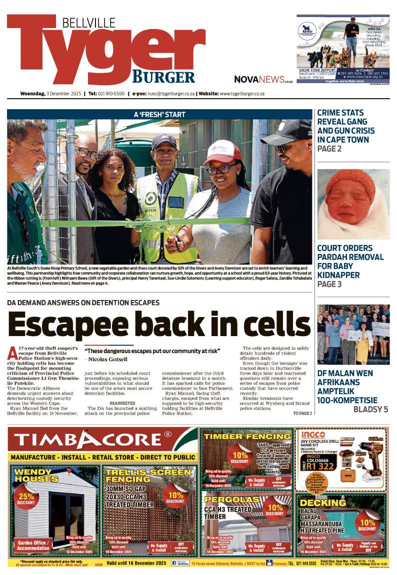 TygerBurger | Bellville | E-Edition | 3 December 2025