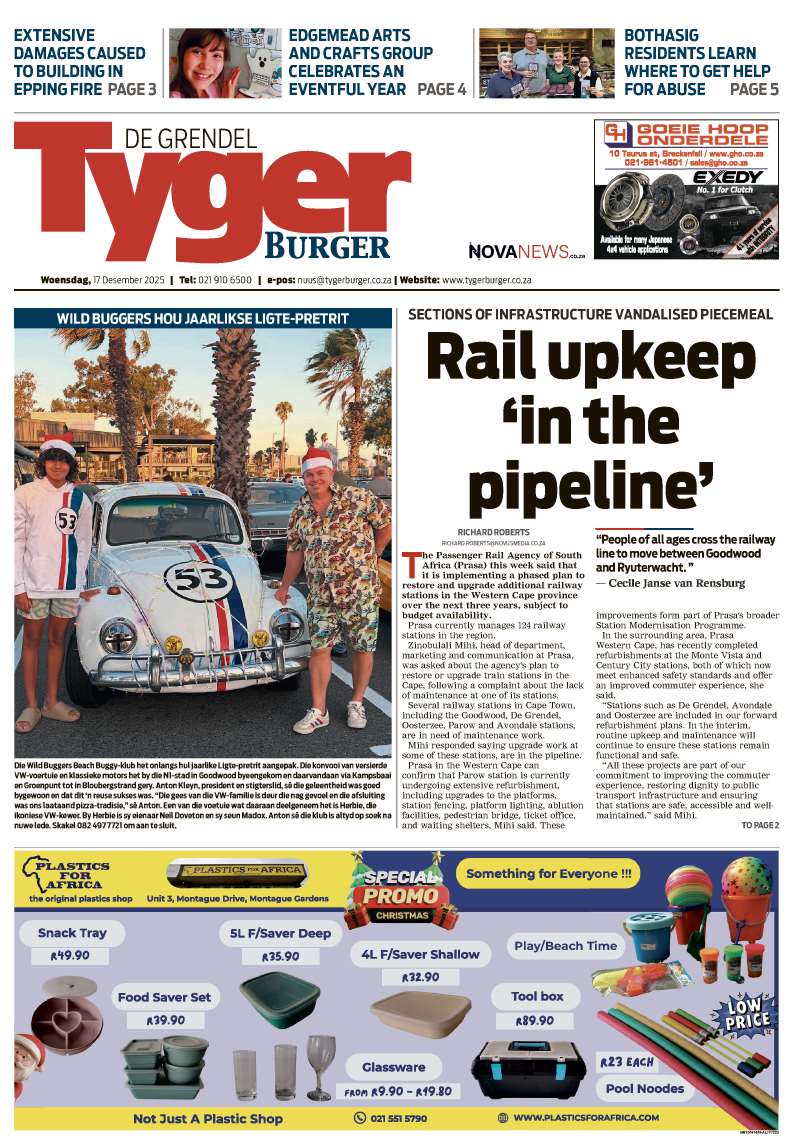 TygerBurger | De Grendel | E-Edition | 17 December 2025
