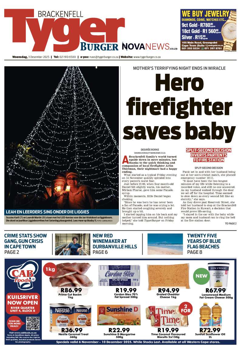 TygerBurger | Brackenfell | E-Edition | 3 December 2025