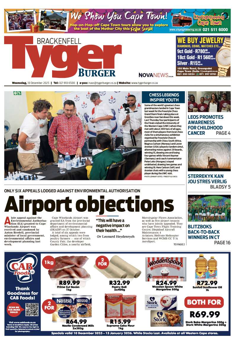 TygerBurger | Brackenfell | E-Edition | 10 December 2025
